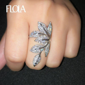 Planet Gates Woman Micro Inlayed Cubic Zirconia Present Finger Ring Vintage Fashion Jewelry Bague rigf28