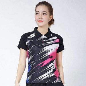 Planet Gates Woman one shirt / M Print Badminton wear shirt Women / Men , sports badminton t shirt ,Table Tennis shirt , Tennis shirt  2005