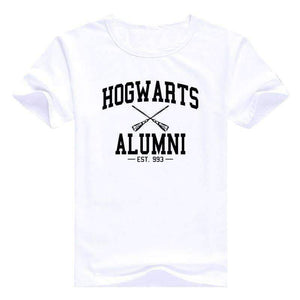 Planet Gates Woman T shirt01 / S Casual women tops tees lady's hogwarts alumni tumblr t shirt summer tops cotton female t-shirt