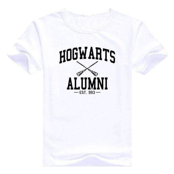 Planet Gates Woman T shirt01 / S Casual women tops tees lady's hogwarts alumni tumblr t shirt summer tops cotton female t-shirt