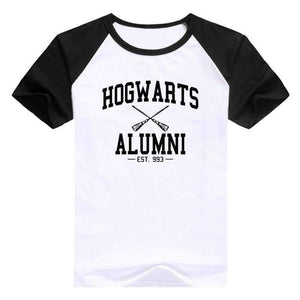 Planet Gates Woman T shirt01 / S Casual women tops tees lady's hogwarts alumni tumblr t shirt summer tops cotton female t-shirt