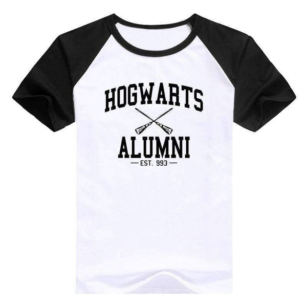 Planet Gates Woman T shirt01 / S Casual women tops tees lady's hogwarts alumni tumblr t shirt summer tops cotton female t-shirt