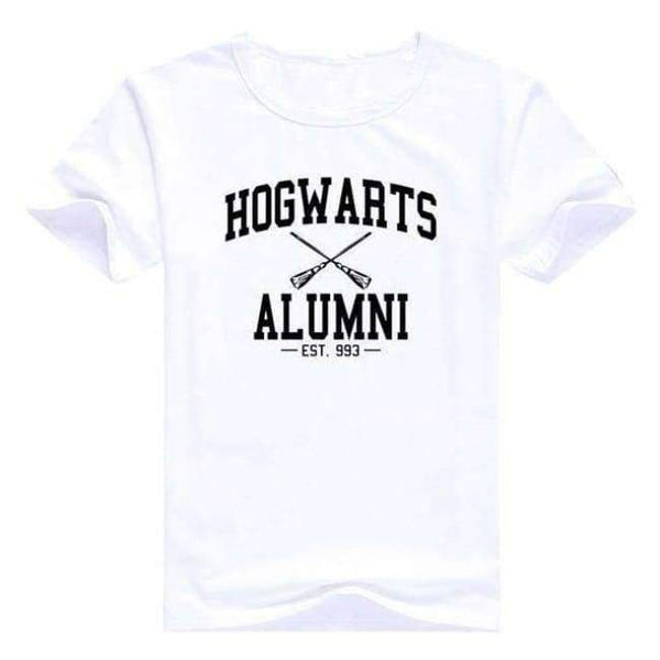Planet Gates Woman T shirt02 / S Casual women tops tees lady's hogwarts alumni tumblr t shirt summer tops cotton female t-shirt