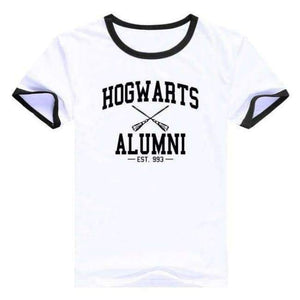 Planet Gates Woman T shirt03 / S Casual women tops tees lady's hogwarts alumni tumblr t shirt summer tops cotton female t-shirt