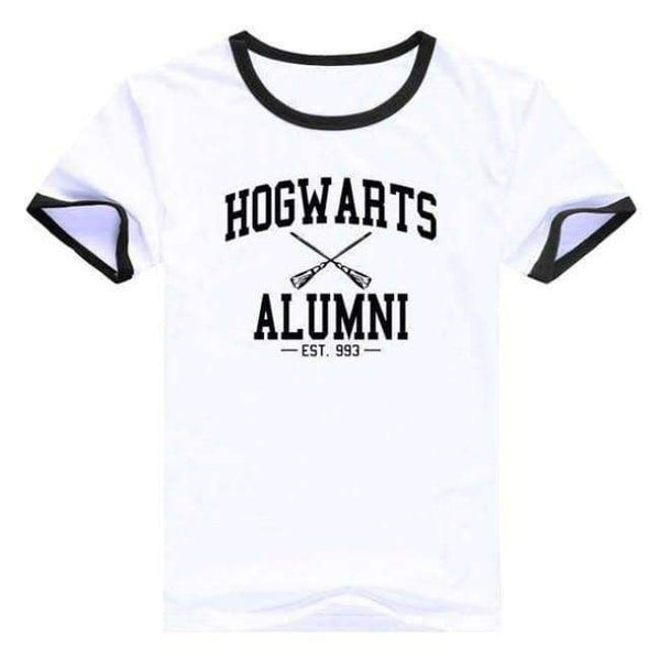 Planet Gates Woman T shirt03 / S Casual women tops tees lady's hogwarts alumni tumblr t shirt summer tops cotton female t-shirt