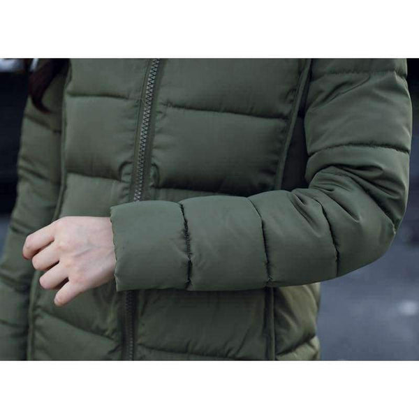 Planet Gates Woman Winter Jacket Women's Coat Plus Size 3XL Padded long Parka Outwear for women Jaquata Feminina Inverno