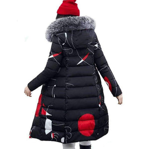Planet Gates Woman Winter Jacket Women's Coat Plus Size 3XL Padded long Parka Outwear for women Jaquata Feminina Inverno