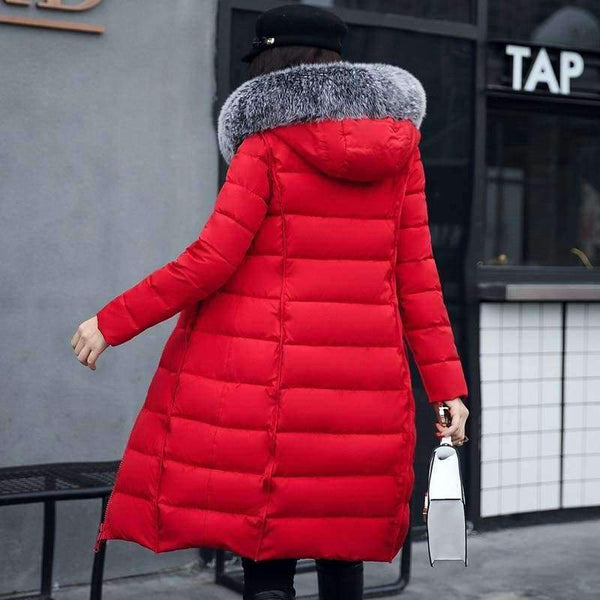 Planet Gates Woman Winter Jacket Women's Coat Plus Size 3XL Padded long Parka Outwear for women Jaquata Feminina Inverno
