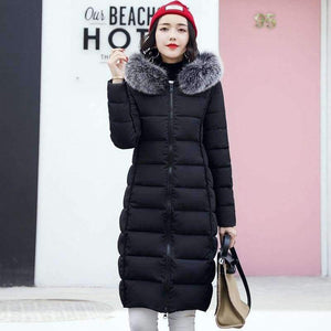 Planet Gates Woman Winter Jacket Women's Coat Plus Size 3XL Padded long Parka Outwear for women Jaquata Feminina Inverno