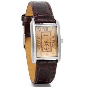 Planet Gates Women 1 / China Rectangle Lovers Watch Leather Charm Arabic Numerals Men Women Wristwatch Hours Relogio Feminino