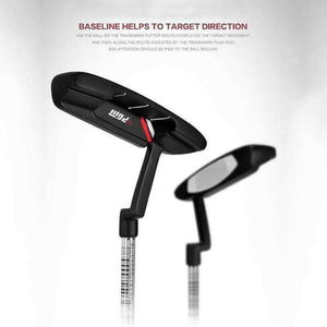 Planet Gates dámský 34palcový bílý putter pro golfové hole, pravoruký putter pro golfové příslušenství, železná hlava putteru, vícebarevná chippingová hlava hole