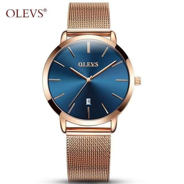 Planet Gates Women 6 Woman Watch  Brand Female Watch Golden Stainless Steel Ladies Ultra thin Quartz Wrist Watches Luxury Water Resistant Clock