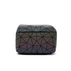 Planet Gates Women Backpack Geometric Shoulder Bag Student's School Bag For Teenage Hologram Luminous Backpacks Laser bao bag backpack