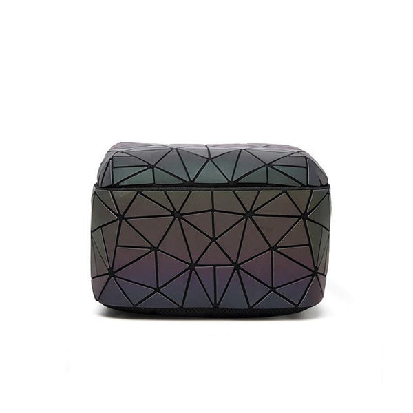 Planet Gates Women Backpack Geometric Shoulder Bag Student's School Bag For Teenage Hologram Luminous Backpacks Laser bao bag backpack