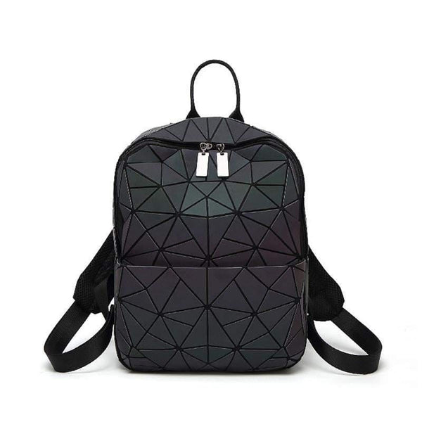 Planet Gates Women Backpack Geometric Shoulder Bag Student's School Bag For Teenage Hologram Luminous Backpacks Laser bao bag backpack