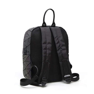 Planet Gates Women Backpack Geometric Shoulder Bag Student's School Bag For Teenage Hologram Luminous Backpacks Laser bao bag backpack