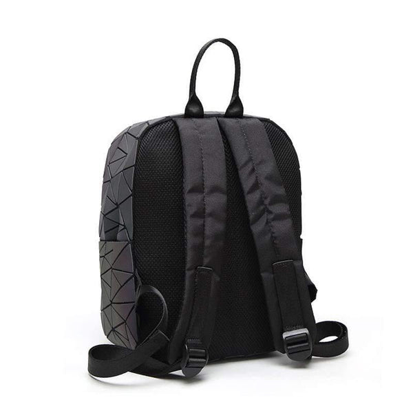 Planet Gates Women Backpack Geometric Shoulder Bag Student's School Bag For Teenage Hologram Luminous Backpacks Laser bao bag backpack