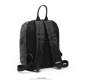 Planet Gates Women Backpack Geometric Shoulder Bag Student's School Bag For Teenage Hologram Luminous Backpacks Laser bao bag backpack