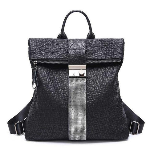 Planet Gates Women Backpack High Quality PU Leather Fashion Backpacks School Bags For Teenage Girls Anti Theft Backpack Bag For Women