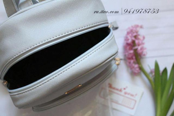 Planet Gates Women backpack leather school bags for teenager girls stone sequined female preppy style small backpack