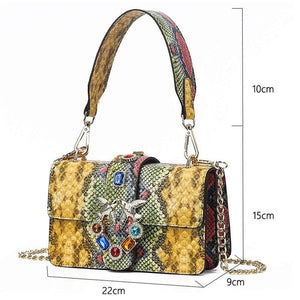 Women Bags Designer Chains Shoulder Bags Clutch Evening Bags Messenger Bag Small Wide