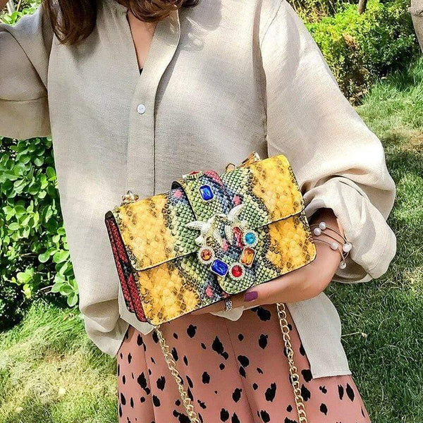 Women Bags Designer Chains Shoulder Bags Clutch Evening Bags Messenger Bag Small Wide