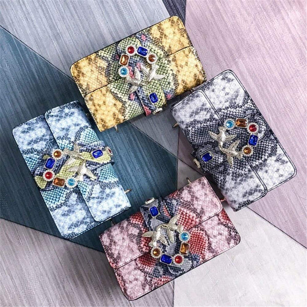 Women Bags Designer Chains Shoulder Bags Clutch Evening Bags Messenger Bag Small Wide