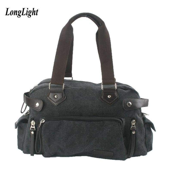 Planet Gates Women cotton canvas shoulder bag preppy handbag girls purse fashionable crossbody bag large volume school bag for lady LongLight