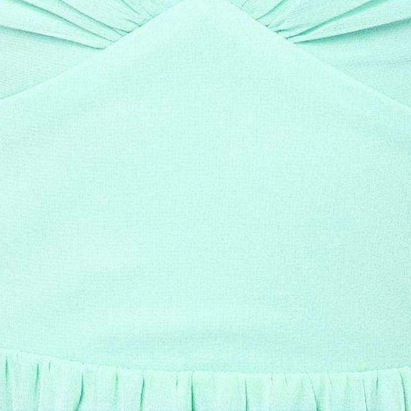 Planet Gates Women Elegant Party Dress Strapless Sleeveless Dress Deep V-Neck Dresses Chiffon Bohemia Dress