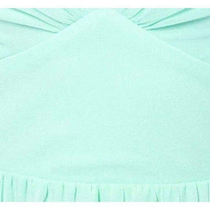 Planet Gates Women Elegant Party Dress Strapless Sleeveless Dress Deep V-Neck Dresses Chiffon Bohemia Dress