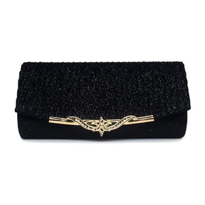 Planet Gates Women Evening Bag  Party Banquet Glitter Bag For Women Girls Wedding Clutches Handbag Chain Shoulder Bag Bolsas Mujer