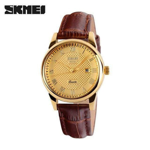 Planet Gates women gold 2 Watch lovers Watches Women Men Dress Watches Leather Dress Wristwatches Fashion Casual Watches Gold 1/pcs