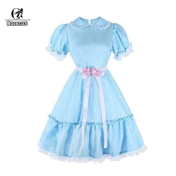 Planet Gates Women Halloween Costume The Shining Twins Cosplay Costume Sweet Lolita Dress Horror Movie Cosplay Girl Party Clothing