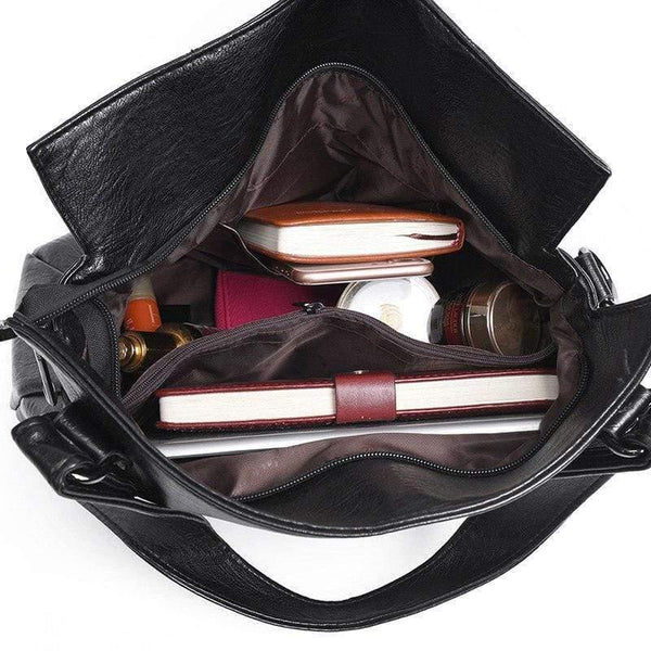 Women Handbag Genuine Leather Tote Bags Tassel Luxury Women Shoulder Bags Ladies Leather