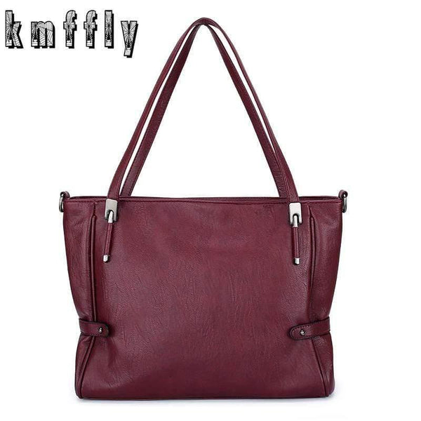 Women Handbags Leather Women Shoulder Bags 2 sets Famous Brand Designer Women Messenger Bag