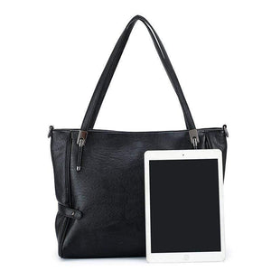 Women Handbags Leather Women Shoulder Bags 2 sets Famous Brand Designer Women Messenger Bag