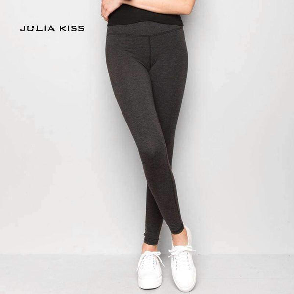 Planet Gates Women High-rise Stretch Fit Legging Casual Skinny Leggings