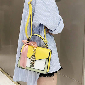 Women Leather Famous Brand Crossbody Bags For Women Luxury Designer Ladies Retro Handbag