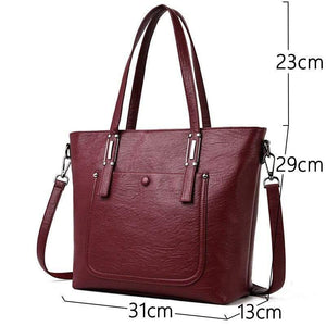 Women Leather Handbags 2 Set Women Messenger Bags Designer Crossbody Bag Women Bolsa