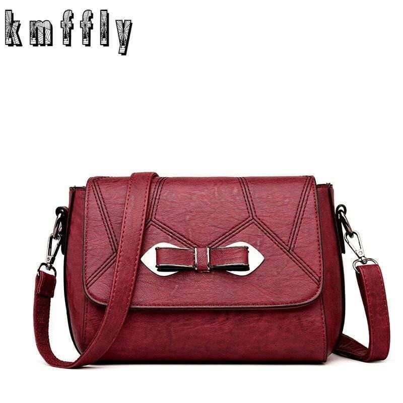 Women Leather Handbags Designer Luxury Bags For Women 2018 Women Messenger Shoulder Bag