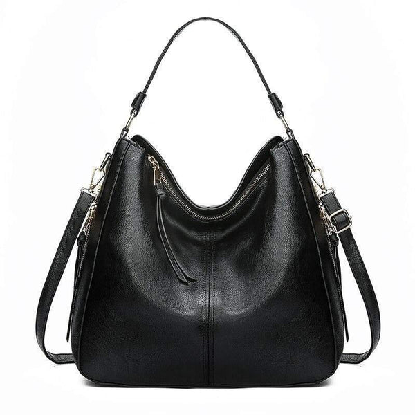 Women Leather Handbags Vintage Casual Tote Bags Female Designer Brand Crossbody Shoulder Bag