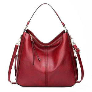 Women Leather Handbags Vintage Casual Tote Bags Female Designer Brand Crossbody Shoulder Bag