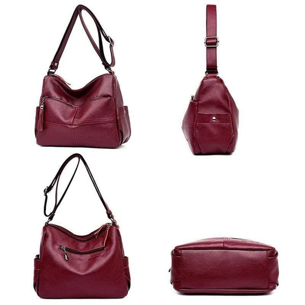 Women Leather Top-handle Bags Handbags Women Famous Brands Female Casual Shoulder Bag