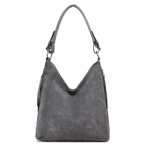 Women Luxury Faux Suede Handbags High Quality Ladies Hand Bags For Women Winter