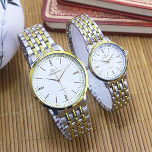 Planet Gates Women men couples lovers dress fashion quartz watch gold sliver Stainless steel wristwatches religious
