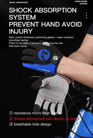 Planet Gates Women Men Cycling Gloves Full Finger Bicycle Gloves Anti Slip Gel Pad Motorcycle MTB Road Bike Glove Luva mittens