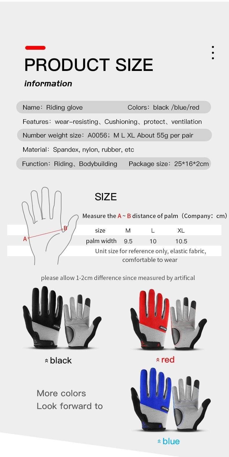 Planet Gates Women Men Cycling Gloves Full Finger Bicycle Gloves Anti Slip Gel Pad Motorcycle MTB Road Bike Glove Luva mittens