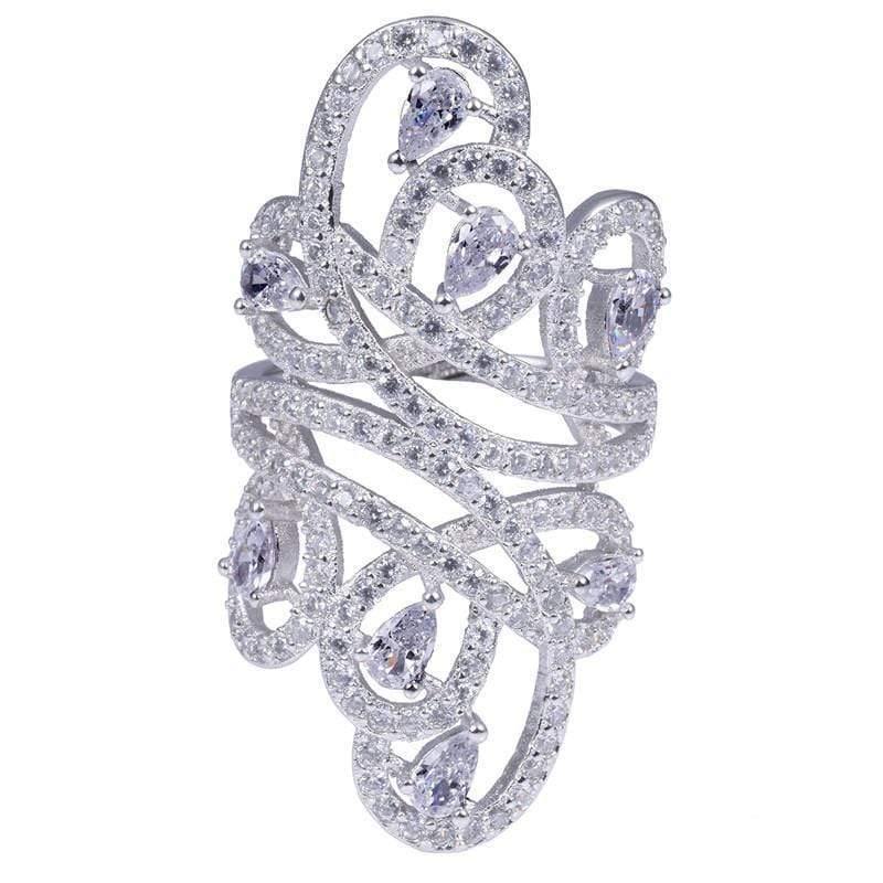 Planet Gates Women Men Jewelry Simulated diamond gemstone Rings 925 Sterling Silver Engagement wedding Band ring