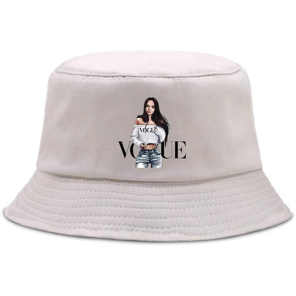 Planet Gates Women Men New Vogue Graphic Tee Cute Panama Bucket Cap The Design Flat Visor Fisherman Hat  90s Girls Sun Hat
