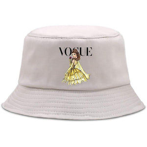 Planet Gates Women Men New Vogue Graphic Tee Cute Panama Bucket Cap The Design Flat Visor Fisherman Hat  90s Girls Sun Hat